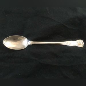 FB Rogers vintage silver plated king serving spoon 13”